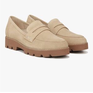 Vionic Women's Cheryl Beige Suede Loafers